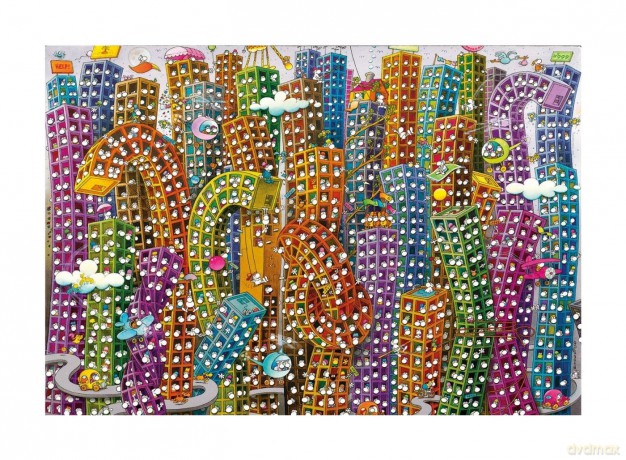 CLEMENTONI 2000 el. Mordillo Dżungla (32565) [PUZZLE]