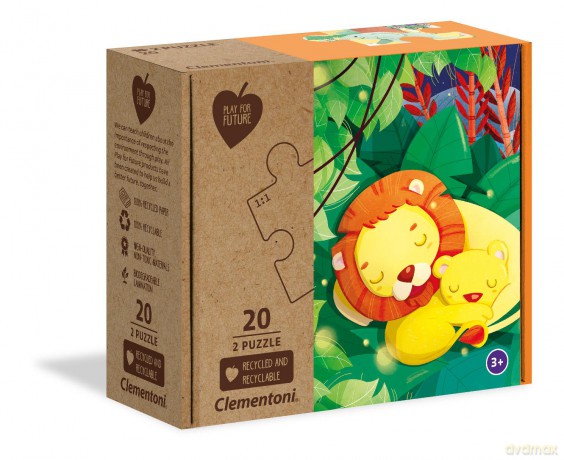 CLEMENTONI 2x20 el. Play for future Związani razem (24771) [PUZZLE]