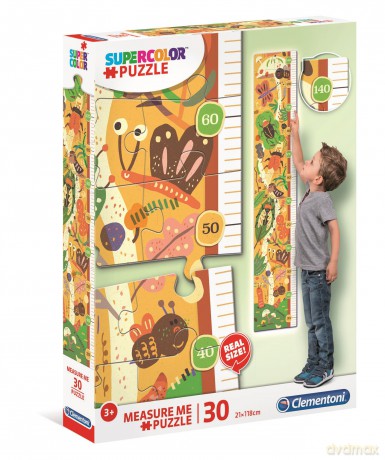 CLEMENTONI 30 el. miarka Domek robaków (20334) [PUZZLE]