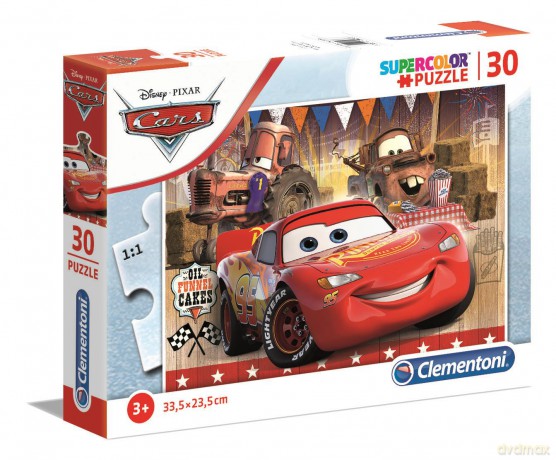 CLEMENTONI 30 el. Super kolor Auta (20255) [PUZZLE]
