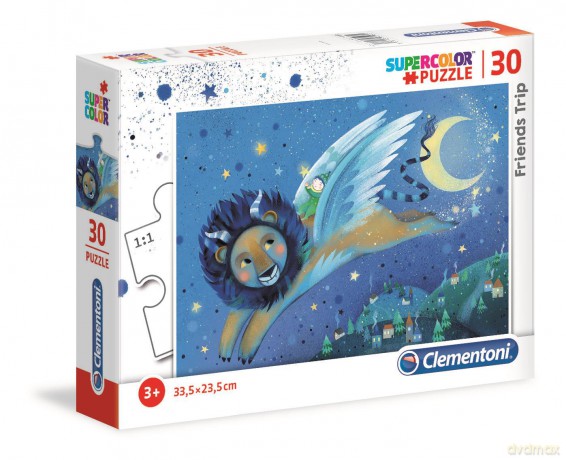 CLEMENTONI 30 el. Super kolor Wycieczka przyjaciół (20254) [PUZZLE]
