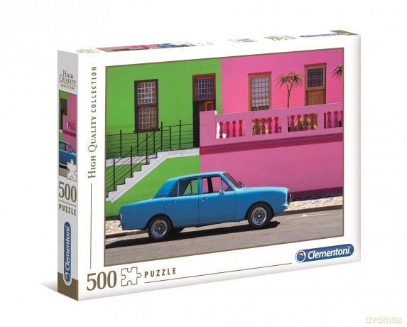 CLEMENTONI 500 el. HQ Niebieski samochód (35076) [PUZZLE]