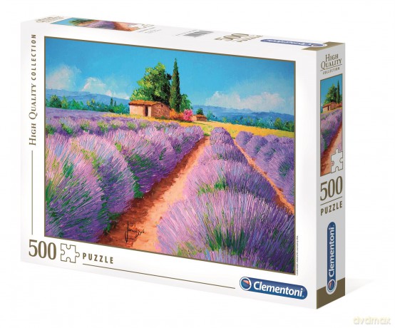 CLEMENTONI 500 el. HQ Zapach lawendy (35073) [PUZZLE]