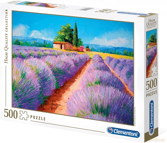 CLEMENTONI 500 el. HQ Zapach lawendy (35073) [PUZZLE]