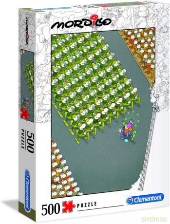 CLEMENTONI 500 el. Mordillo Marsz (35078) [PUZZLE]