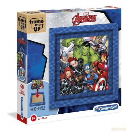 CLEMENTONI 60 el. Frame me up Avengers (38801) [PUZZLE]