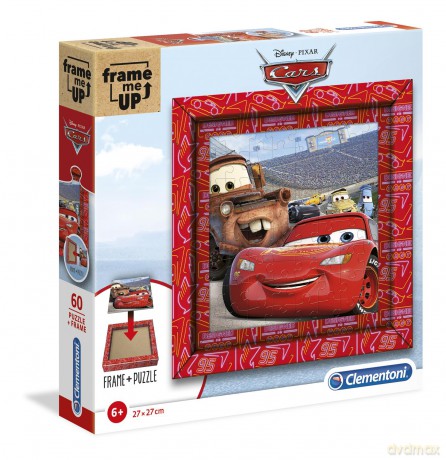 CLEMENTONI 60 el. Frame me up Cars (38802) [PUZZLE]