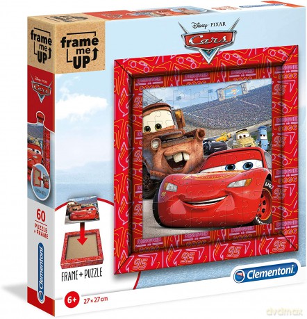 CLEMENTONI 60 el. Frame me up Cars (38802) [PUZZLE]