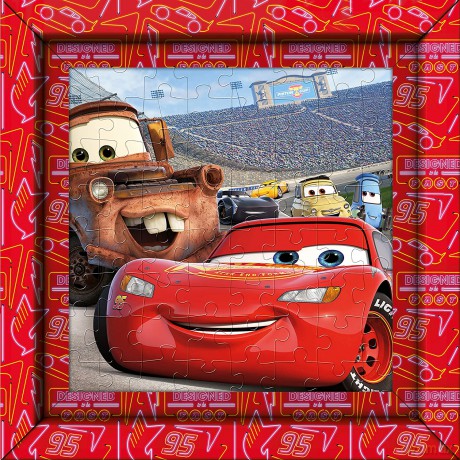 CLEMENTONI 60 el. Frame me up Cars (38802) [PUZZLE]