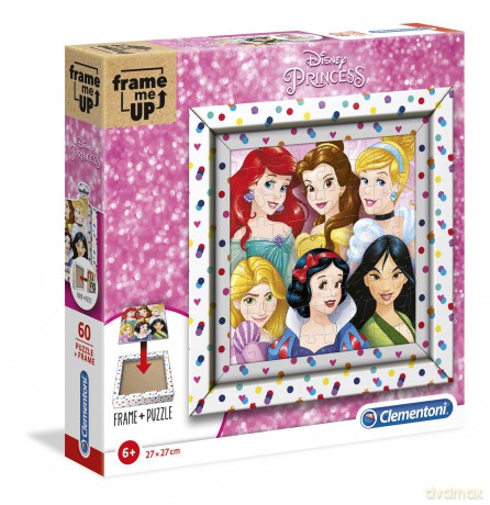 CLEMENTONI 60 el. Frame me up Princess (38805) [PUZZLE]