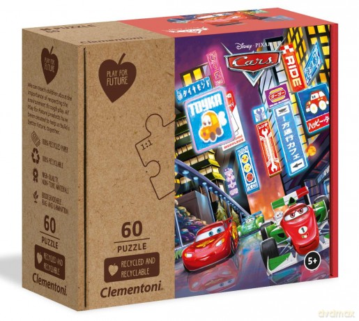 CLEMENTONI 60 el. play for future cars (26999) [PUZZLE]