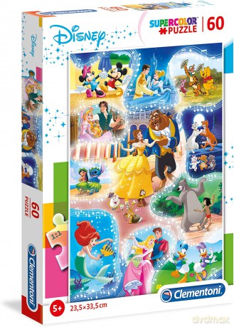 CLEMENTONI 60 el. Super kolor Czas na taniec (26992) [PUZZLE]