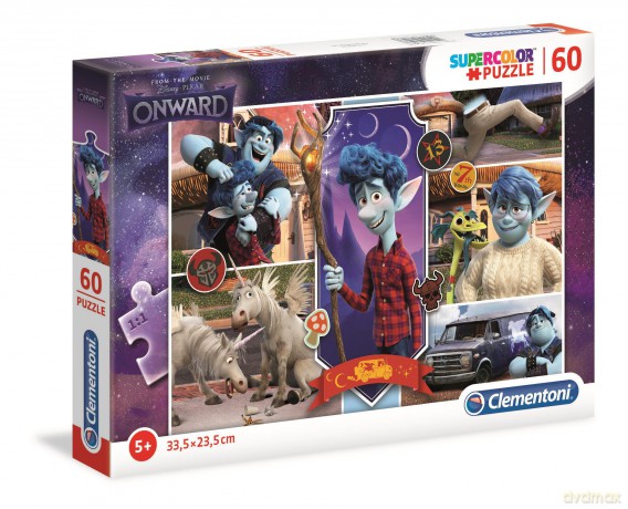 CLEMENTONI 60 el. super kolor Onward (26993) [PUZZLE]