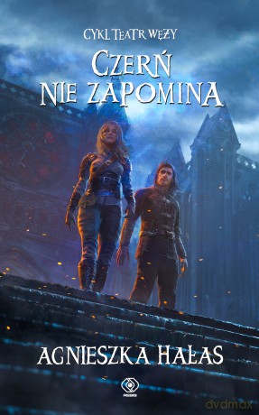 Czerń nie zapomina. Teatr węży (Tom 5) - Agnieszka Hałas [KSIĄŻKA]