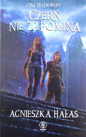 Czerń nie zapomina. Teatr węży (Tom 5) - Agnieszka Hałas [KSIĄŻKA]
