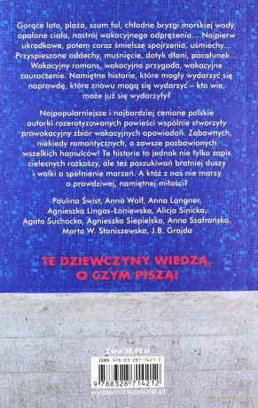 Gorące lato. Grzeszne opowieści - Paulina Świst, Anna Wolf, Anna Langner [KSIĄŻKA]