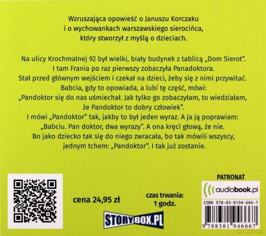 Jest taka historia. Opowieść o Januszu Korczaku - Beata Ostrowicka [AUDIOBOOK]