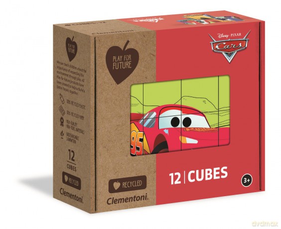Kostki 12 sztuk play for future cars 45001 [KLOCKI]