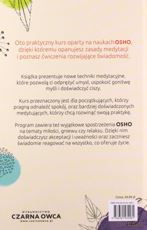 Kurs medytacji. 21 dni praktyki rozwijającej świadomość - OSHO [KSIĄŻKA]