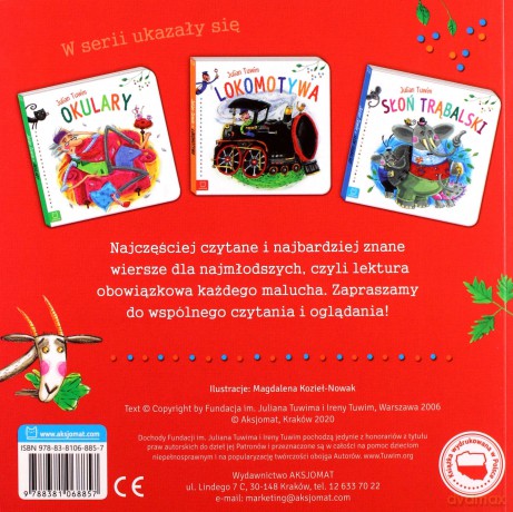 Lokomotywa (duży format) - Julian Tuwim [KSIĄŻKA]