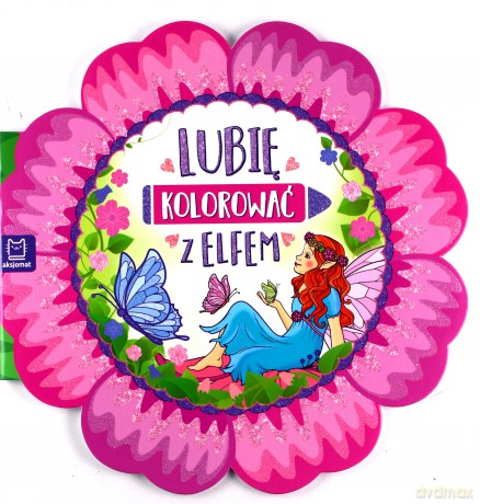 Lubię kolorować z elfem (duży format) [KSIĄŻKA]