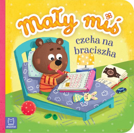 Mały miś czeka na braciszka (duży format) [KSIĄŻKA]
