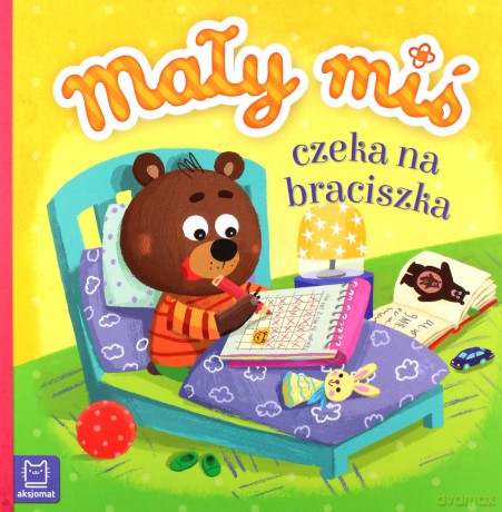 Mały miś czeka na braciszka (duży format) [KSIĄŻKA]