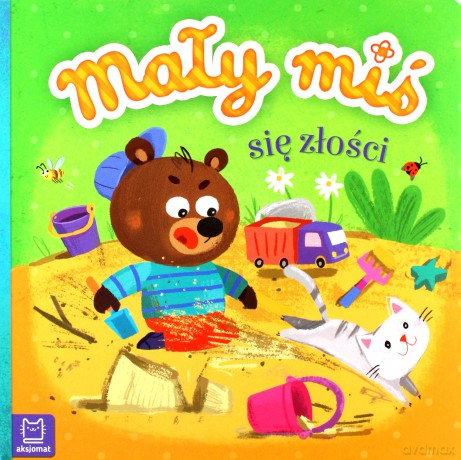 Mały miś się złości (duży format) [KSIĄŻKA]