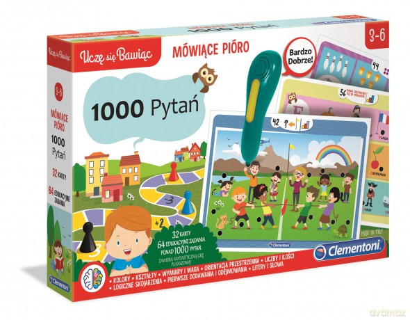 Mówiące pióro 1000 pytań 50653