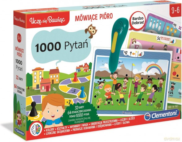 Mówiące pióro 1000 pytań 50653