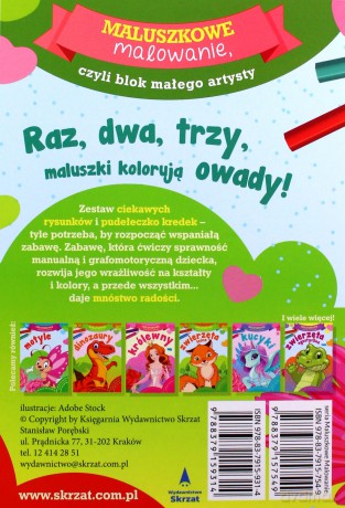 Owady. Maluszkowe malowanie [KSIĄŻKA]