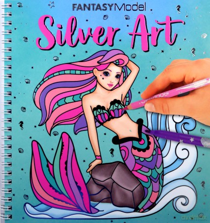 Szkicownik Silver Art. Fantasy Model 11237A