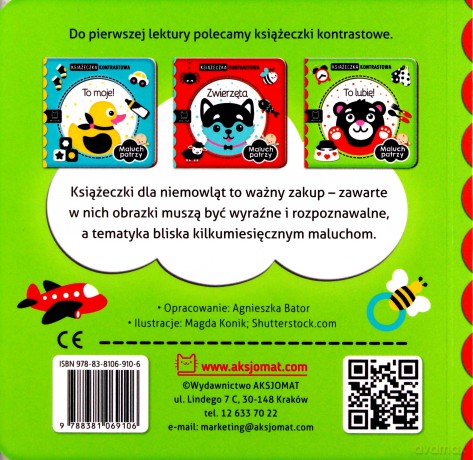 To lubię! Maluch patrzy. Książeczka kontrastowa [KSIĄŻKA]