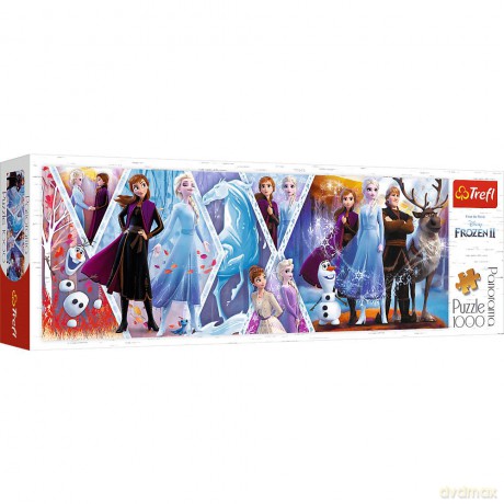 TREFL 1000 el. panoramiczne Kraina Lodu 2 (29048) [PUZZLE]
