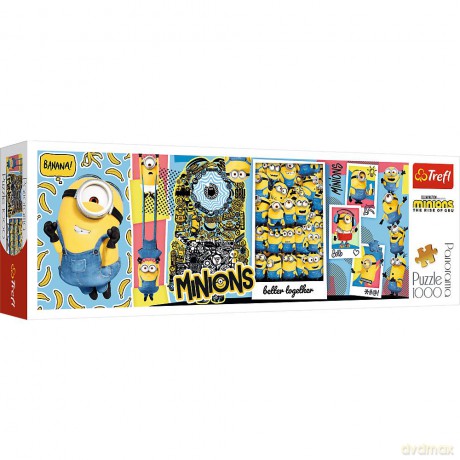 TREFL 1000 el. panoramiczne Minionki (29049) [PUZZLE]
