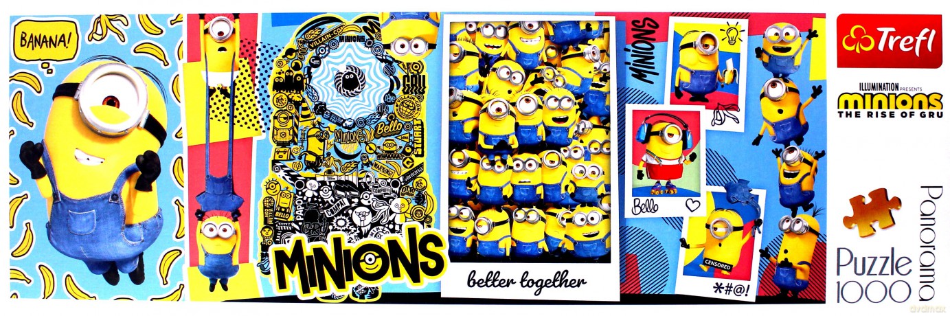 TREFL 1000 el. panoramiczne Minionki (29049) [PUZZLE]