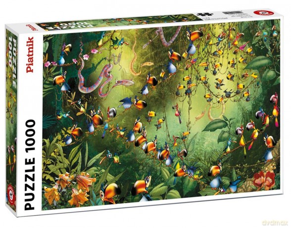 TREFL 1000 el. Ruyer Tukany w dżungli [PUZZLE]