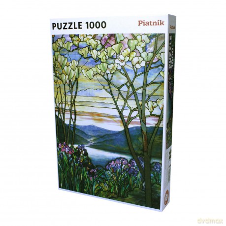 TREFL 1000 el. Tiffany Magnolie i Irysy [PUZZLE]