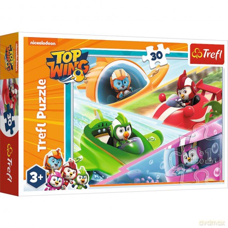 TREFL 30 el. Wyścig ptasiej akademii (18269) [PUZZLE]