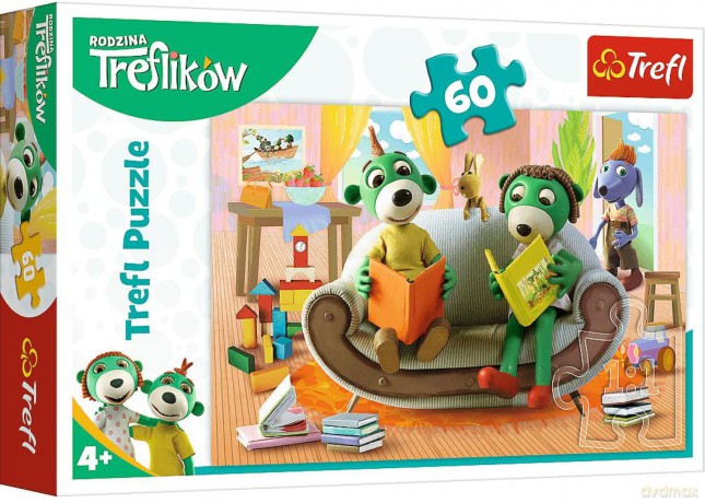 TREFL 60 el. Wspólne czytanie bajek (17345) [PUZZLE]