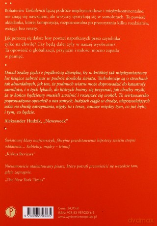 Turbulencje - David Szalay [KSIĄŻKA]