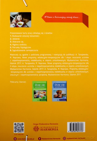 Uczę się samodzielności cz. 1: Samoobsługa. Karty pracy dla uczniów z niepełnosprawnością intelektualną w stopniu umiarkowanym i znacznym - Renata Naprawa, Alicja Tanajewska [KSIĄŻKA]