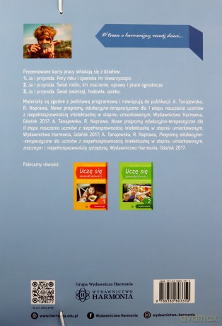 Uczę się samodzielności cz. 3: Sfera poznawcza. Karty pracy dla uczniów z niepełnosprawnością intelektualną w stopniu umiarkowanym i znacznym - Renata Naprawa, Alicja Tanajewska [KSIĄŻKA]