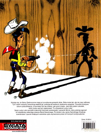 W cieniu wież wiertniczych. Lucky Luke (Tom 18) - Morris, René Goscinny [KSIĄŻKA]