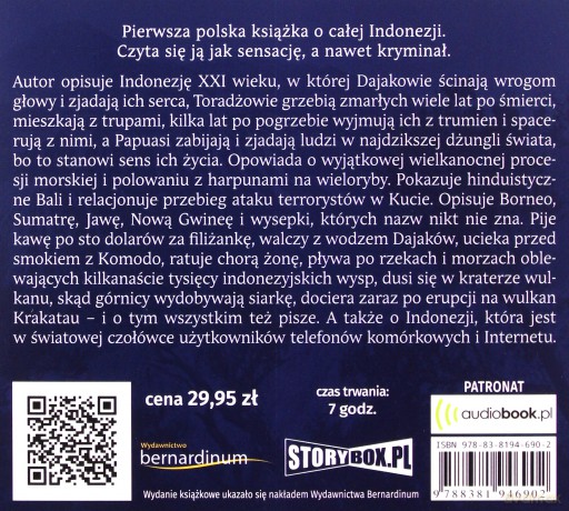 Wyspy niepoliczone. Indonezja z bliska - Tadeusz Biedzki [AUDIOBOOK]