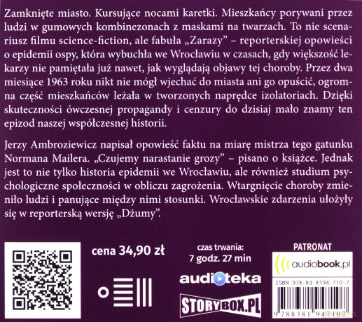 Zaraza - Jerzy Ambroziewicz [AUDIOBOOK]