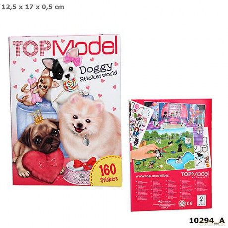 Zestaw z naklejkami Doggy TOPModel 10294A