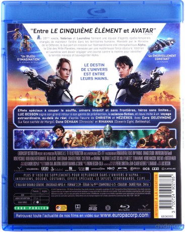 Valerian and the City of a Thousand Planets (Valerian i miasto tysiąca planet) [2xBlu-Ray]