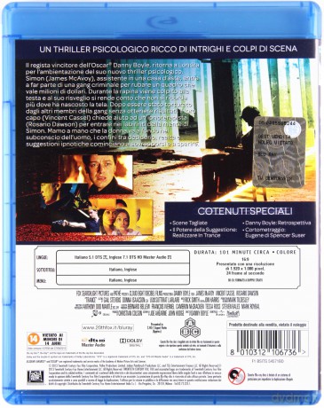 Trance (Trans) [Blu-Ray]