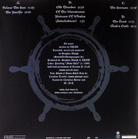 Ahab: The Call Of The Wretched Sea [2xWinyl]